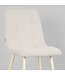 LABEL51 LABEL51 Eetkamerstoel Nino - Naturel - Boucle