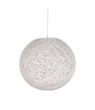 LABEL51 LABEL51 Hanglamp Twist - Wit - Vlas - L