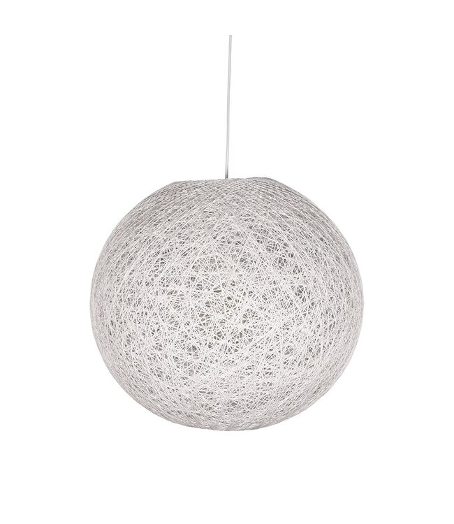 LABEL51 LABEL51 Hanglamp Twist - Wit - Vlas - L