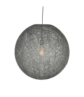 LABEL51 Hanglamp Twist - Grijs - Vlas - XL