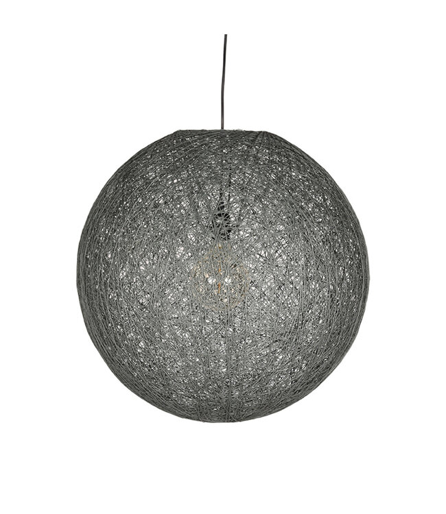 LABEL51 Hanglamp Twist - Grijs - Vlas - XL