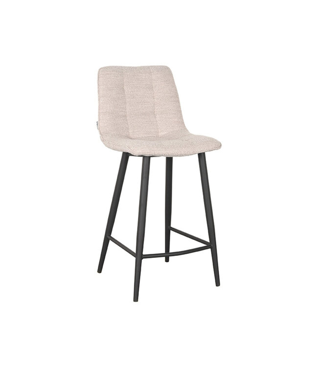 LABEL51 Barkruk Jelt - Naturel - Boucle - Zithoogte 65