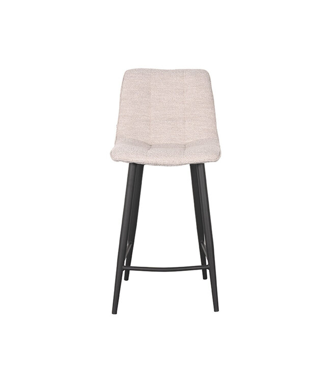 LABEL51 Barkruk Jelt - Naturel - Boucle - Zithoogte 65