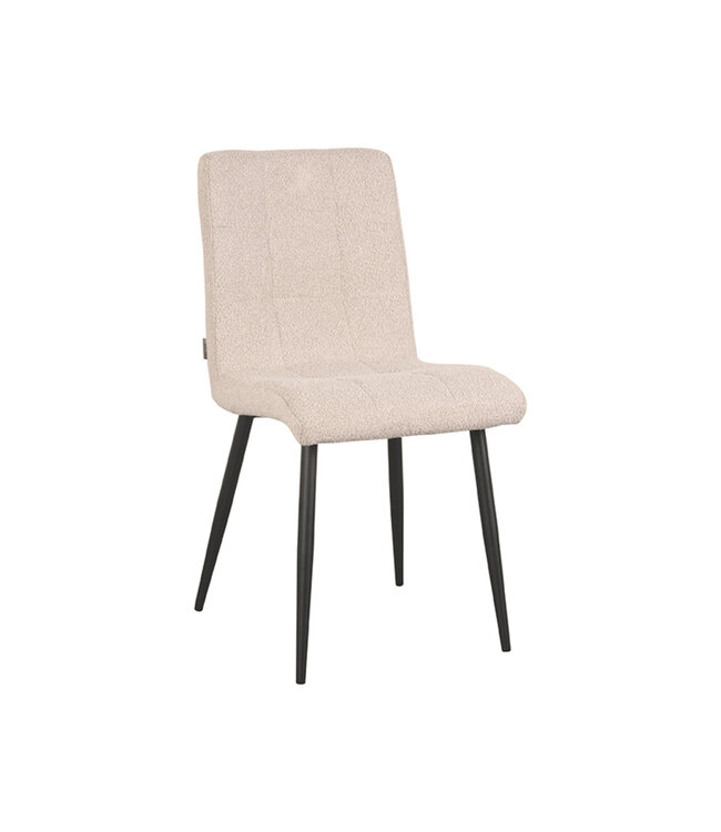 LABEL51 Eetkamerstoel Sam - Naturel - Boucle