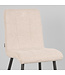 LABEL51 Eetkamerstoel Sam - Naturel - Boucle