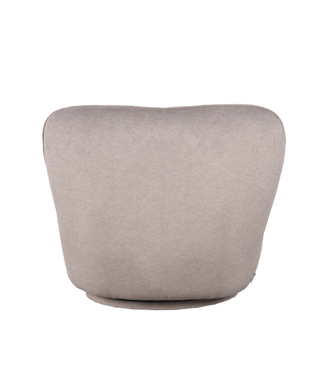 LABEL51 LABEL51 Fauteuil Bunny - Taupe - Microfiber