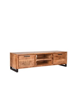 LABEL51 LABEL51 Tv-meubel Glasgow - Ruw - Mangohout - 160 cm