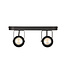 LABEL51 LABEL51 Spot Max led - Zwart - Metaal - 2 Lichts