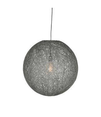 LABEL51 LABEL51 Hanglamp Twist - Grijs - Vlas - L