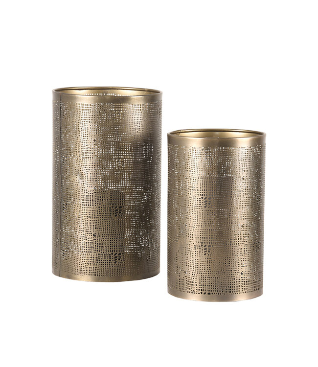 LABEL51 LABEL51 Kaarsenhouders - Antiek goud - Metaal
