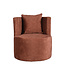 LABEL51 LABEL51 Fauteuil Evy - Roest - Fluweel