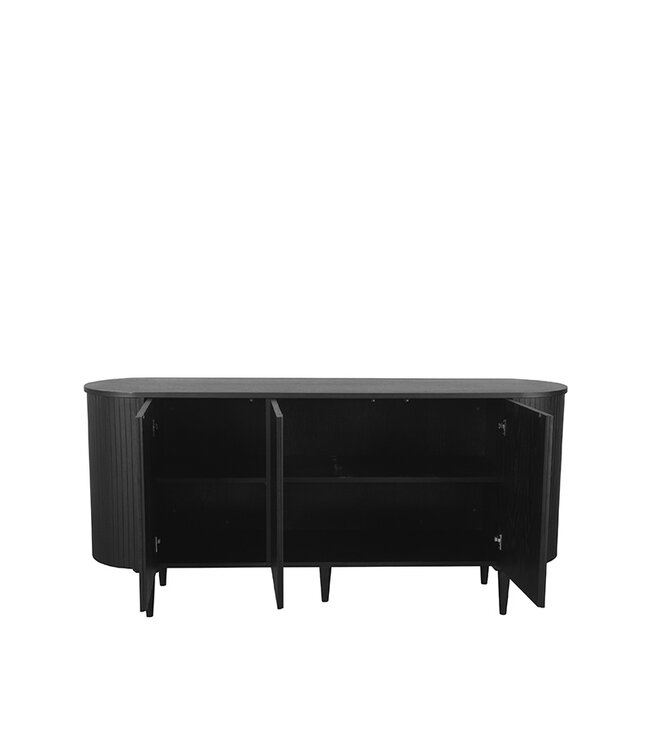 LABEL51 LABEL51 Dressoir Oliva - Zwart - Eiken