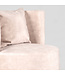 LABEL51 LABEL51 Fauteuil Evy - Natuurlijk - Fluweel