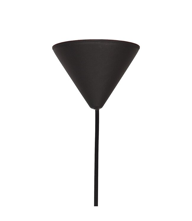 LABEL51 LABEL51 Hanglamp Twist - Zwart - Vlas - M