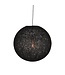 LABEL51 LABEL51 Hanglamp Twist - Zwart - Vlas - L