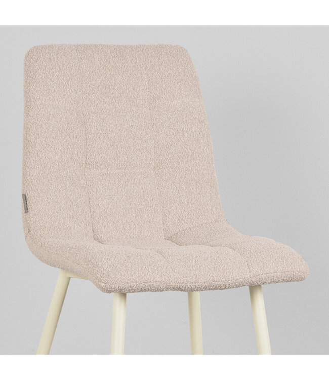LABEL51 LABEL51 Eetkamerstoel Nino - Naturel - Boucle