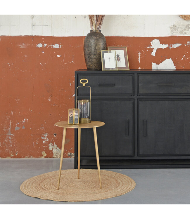 LABEL51 LABEL51 Dressoir Chili - Zwart - Mangohout