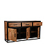 LABEL51 LABEL51 Dressoir Tampa - Ruw - Mangohout