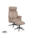 LABEL51 Lounge chair Verdal + Ottoman 77x79x109 cm