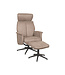 LABEL51 Lounge chair Verdal + Ottoman 77x79x109 cm