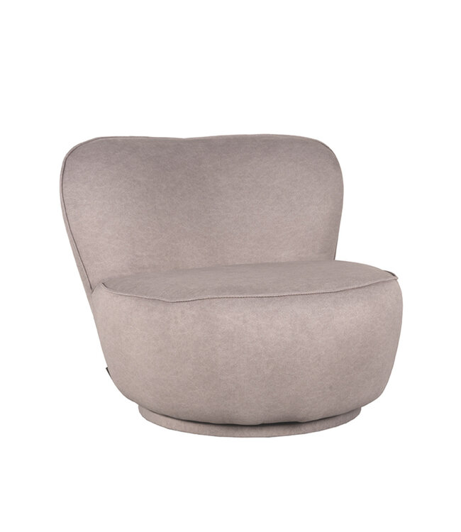 LABEL51 LABEL51 Fauteuil Bunny - Taupe - Microfiber
