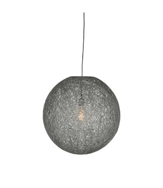 LABEL51 LABEL51 Hanglamp Twist - Grijs - Vlas - M