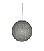 LABEL51 LABEL51 Hanglamp Twist - Grijs - Vlas - M