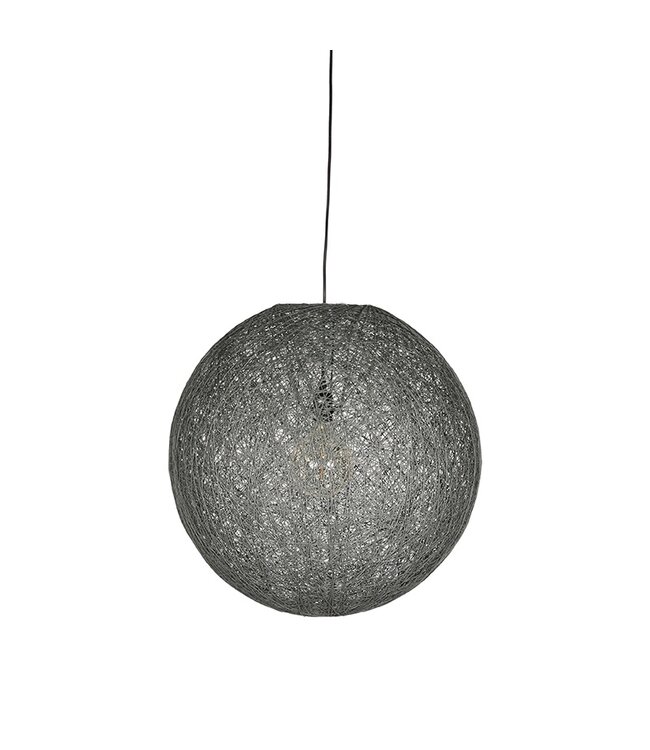 LABEL51 LABEL51 Hanglamp Twist - Grijs - Vlas - M