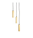 LABEL51 LABEL51 Hanglamp Ferroli - Antiek goud - Metaal - 3-lichts
