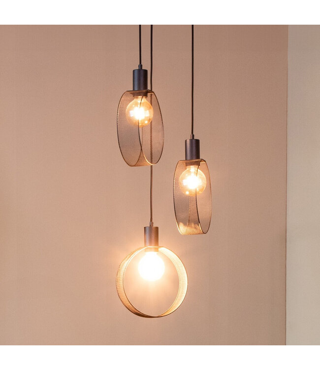 LABEL51 LABEL51 Hanglamp Ronda - Zwart - Metaal
