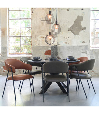 LABEL51 LABEL51 Hanglamp Ronda - Zwart - Metaal