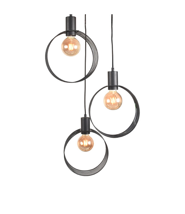 LABEL51 LABEL51 Hanglamp Ronda - Zwart - Metaal