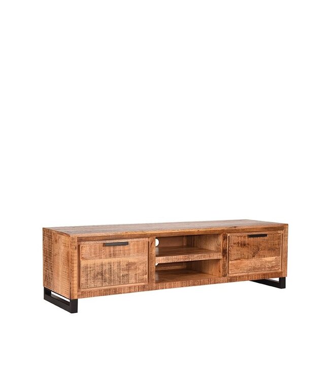 LABEL51 LABEL51 Tv-meubel Glasgow - Ruw - Mangohout - 160 cm