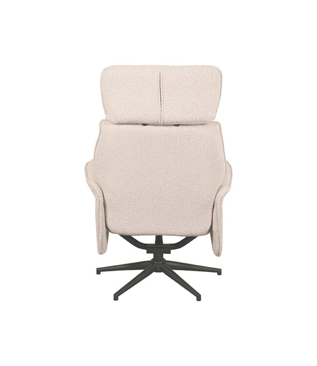 LABEL51 Lounge chair Verdal + Ottoman 77x79x109 cm