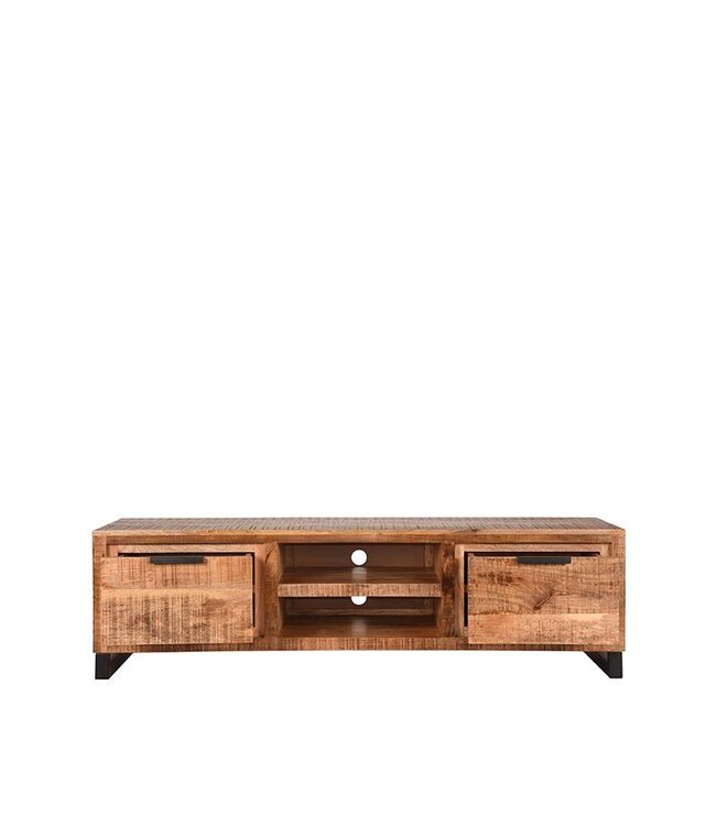 LABEL51 LABEL51 Tv-meubel Glasgow - Ruw - Mangohout - 160 cm