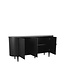 LABEL51 LABEL51 Dressoir Oliva - Zwart - Eiken