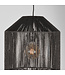 LABEL51 LABEL51 Hanglamp Ibiza - Zwart - Jute - 1-Lichts Cilinder