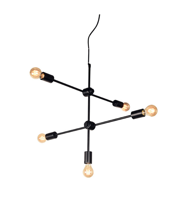 LABEL51 LABEL51 Hanglamp Stilo - Zwart - Metaal