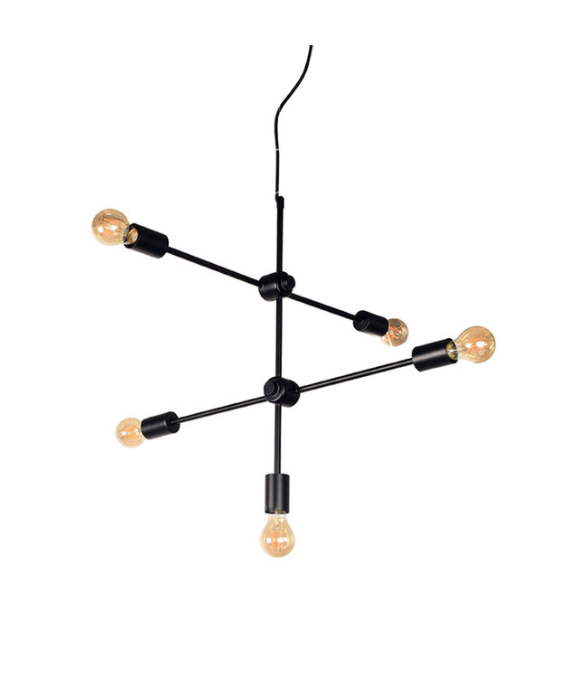 LABEL51 LABEL51 Hanglamp Stilo - Zwart - Metaal