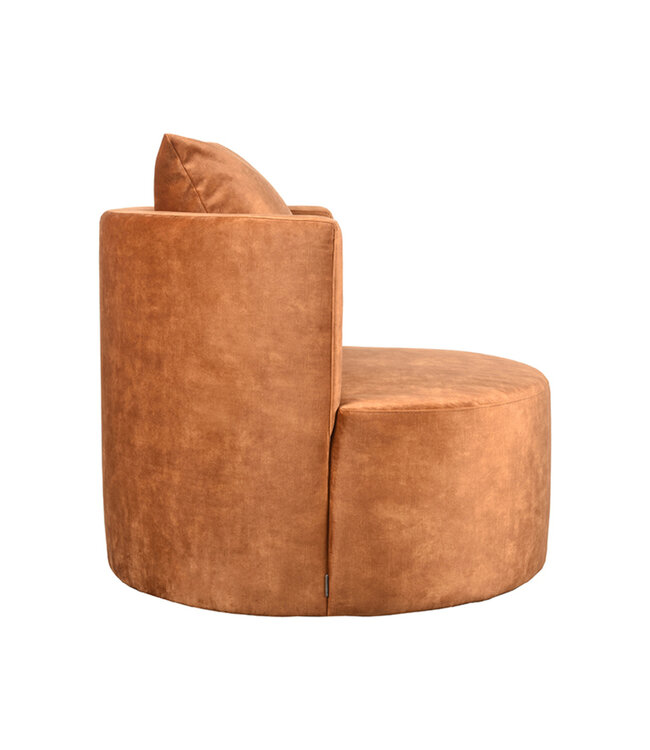 LABEL51 LABEL51 Fauteuil Evy - Oker - Velours