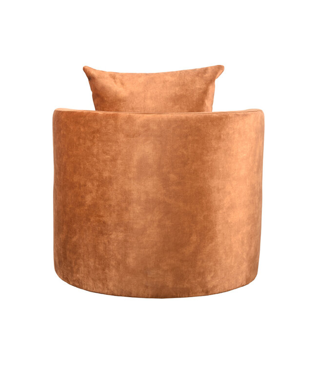 LABEL51 LABEL51 Fauteuil Evy - Oker - Velours