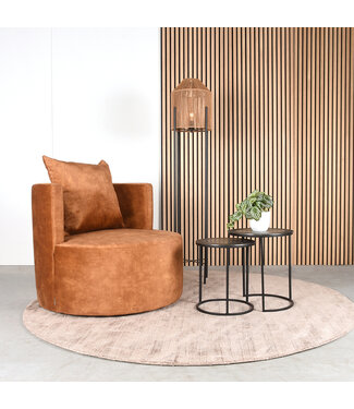 LABEL51 LABEL51 Fauteuil Evy - Oker - Velours