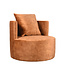 LABEL51 LABEL51 Fauteuil Evy - Oker - Velours