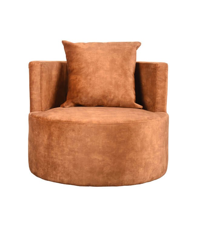 LABEL51 LABEL51 Fauteuil Evy - Oker - Velours