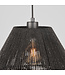 LABEL51 LABEL51 Hanglamp Ibiza - Zwart - Jute - 1-Lichts