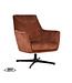 LABEL51 Fauteuil Toby - Roest - Velours
