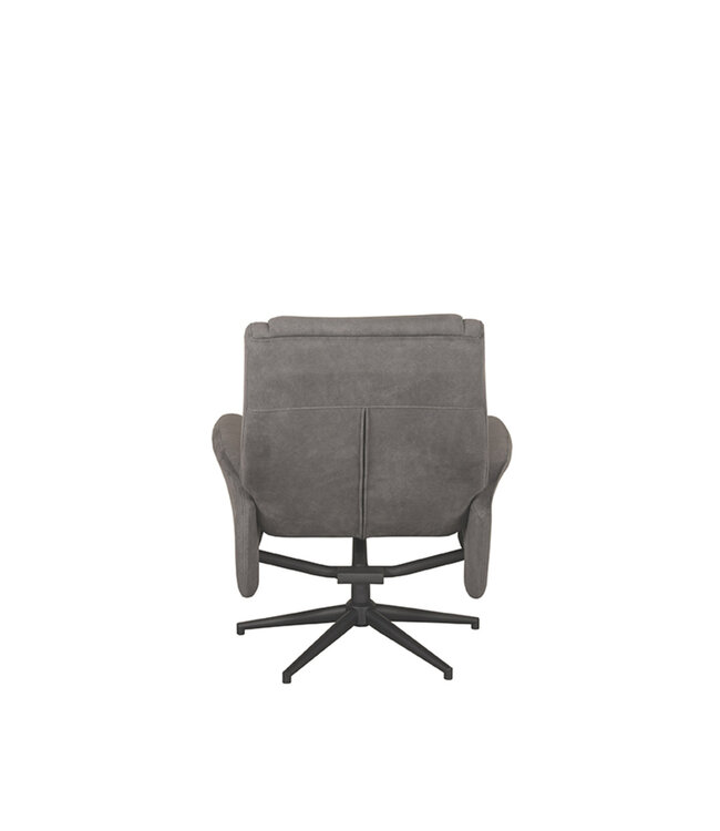 LABEL51 Lounge chair Bergen + Ottoman 77x76x105 cm