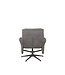 LABEL51 Lounge chair Bergen + Ottoman 77x76x105 cm