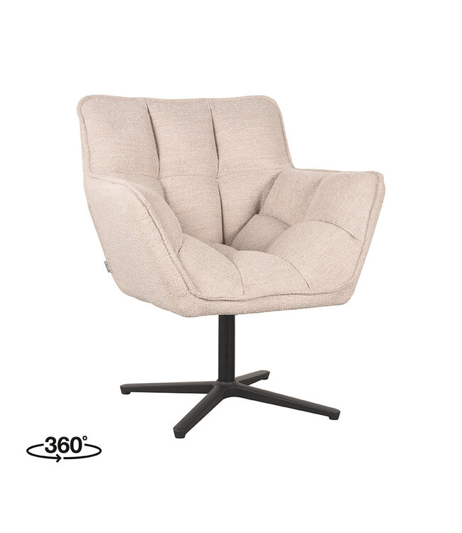 LABEL51 LABEL51 Fauteuil Ian - Natuurlijk - Lus