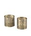 LABEL51 LABEL51 Kaarsenhouders - Antiek goud - Metaal